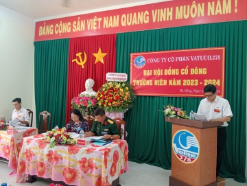 Thông báo đại hội đồng cổ đông thường niên năm 2023 - năm 2024 